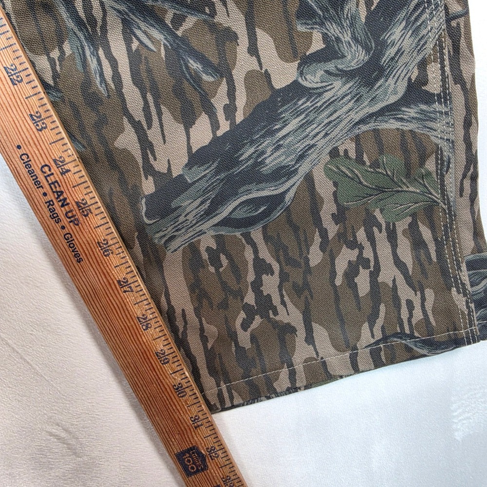 Vintage Carhartt Camo Pants Mens 38x32 Mossy Oak Bottomland USA Hunting RARE - Picture 13 of 16